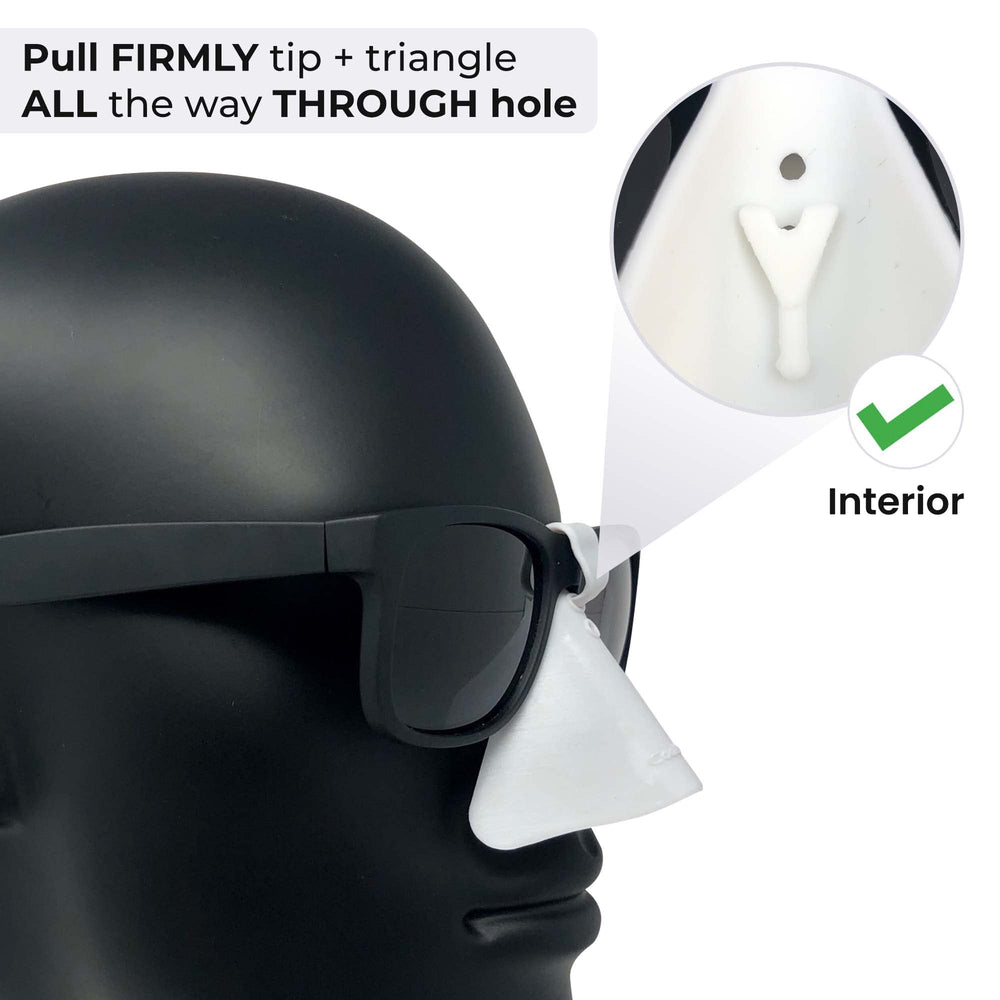 - 4 Pack - UV Nose Guards for Glasses - Skin Sun Protection - Shield Guard Protector UPF 50+ Patented