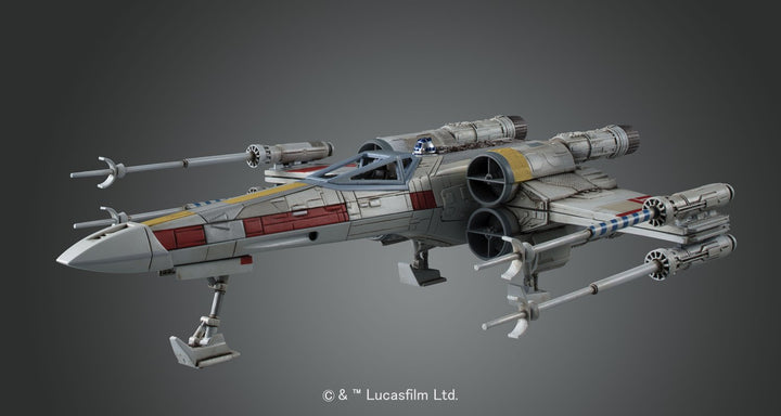 STAR WARS Bandai Hobby Star Wars 1/72 X-Wing Star Fighter Building Kit, Multi, 8 (BAN191406)
