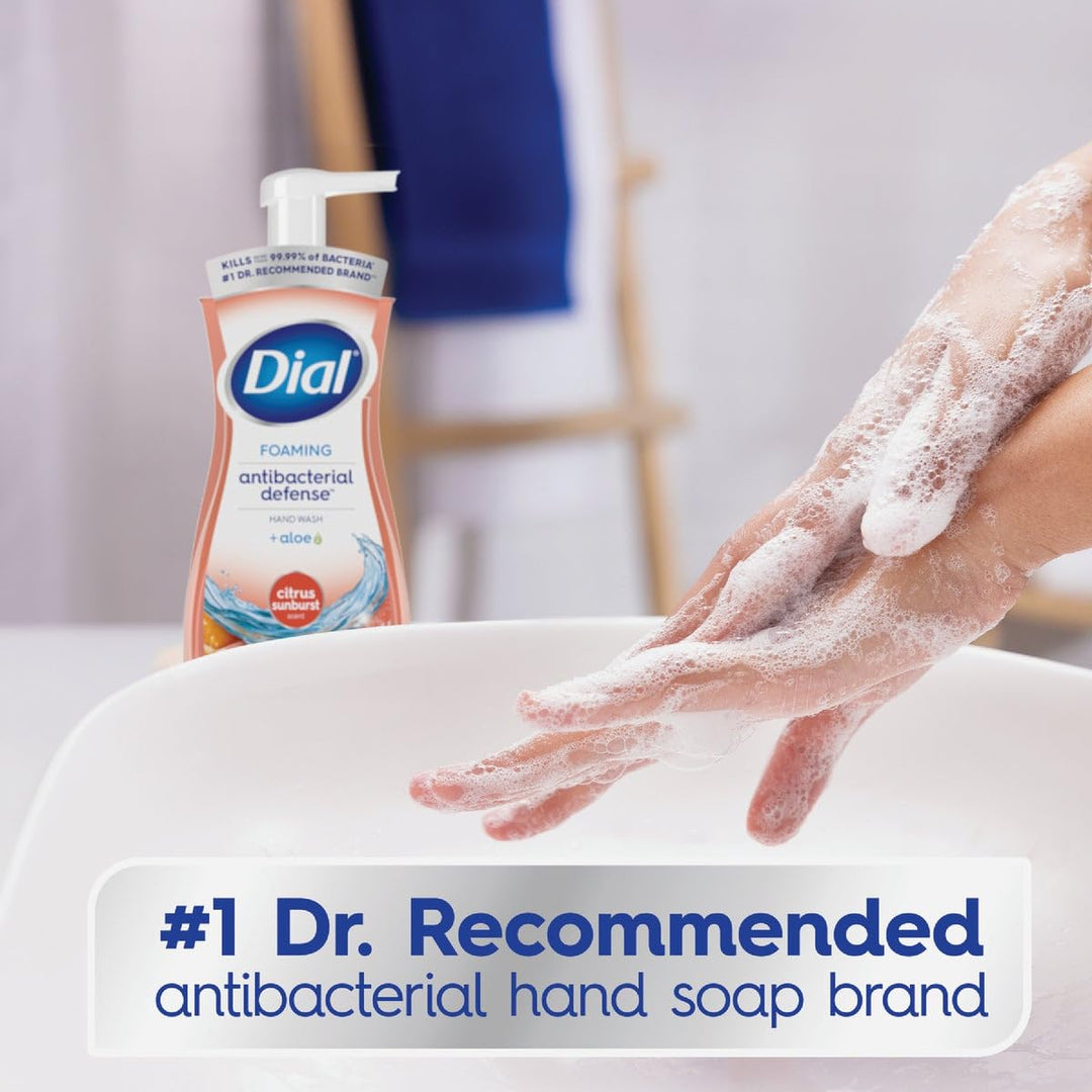 Complete Anti-Bacterial Foaming Kitchen Hand Wash, Citrus Sunburst, 7.5 Ounce