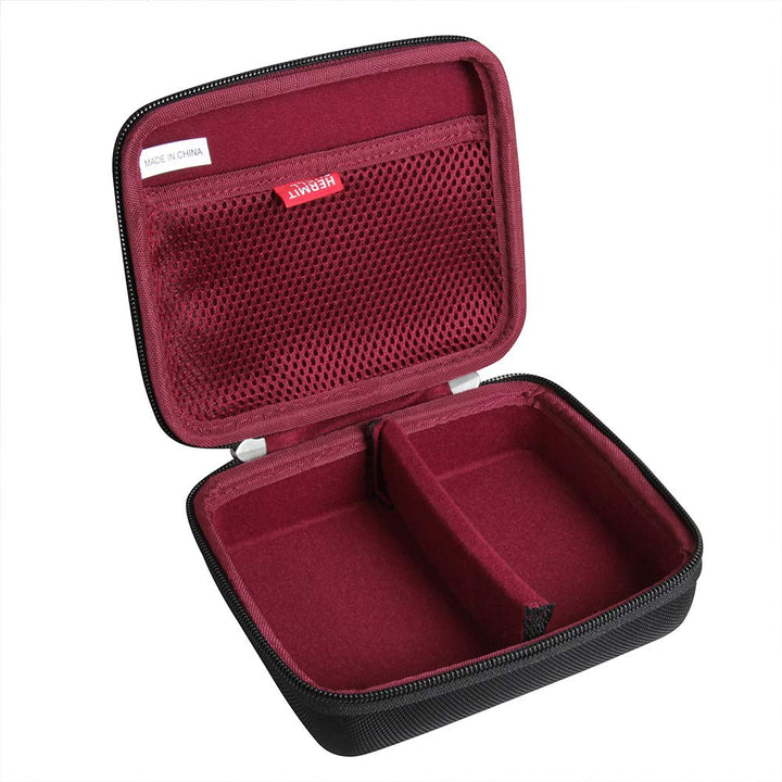 Hard Travel Case for Wahl Professional 8061-100 8164 5-Star Series Rechargeable Shaver Shaper (Black+Maroon)