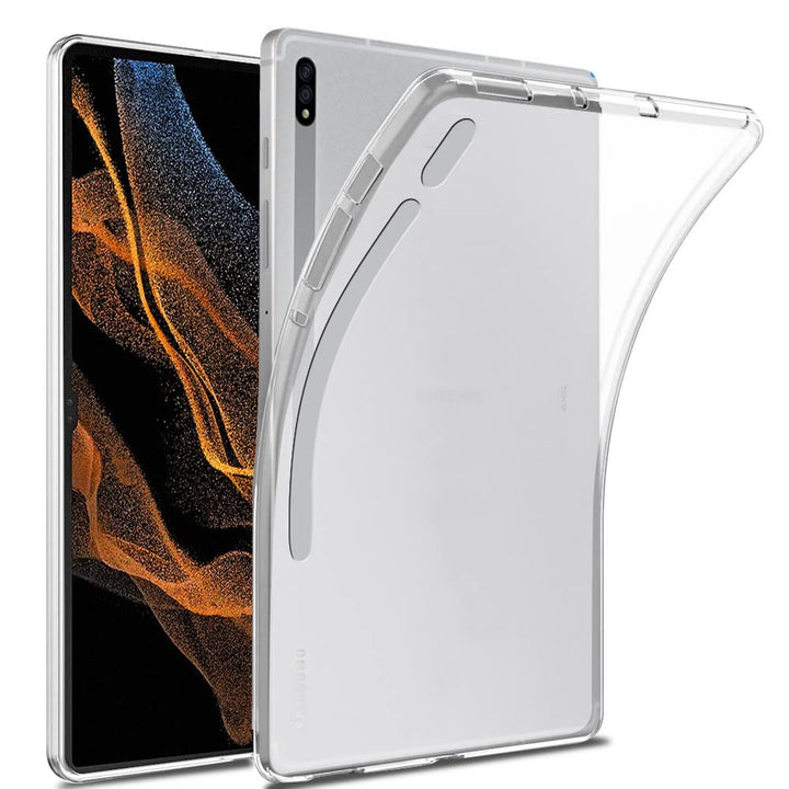 for Samsung Galaxy Tab S8 Ultra Case, Anti-Scratch Ultra Slim Thin TPU Rubber Soft Skin Silicone Premium Protective Case for Galaxy Tab S8 Ultra 14.6 (SM-X900/ X906)