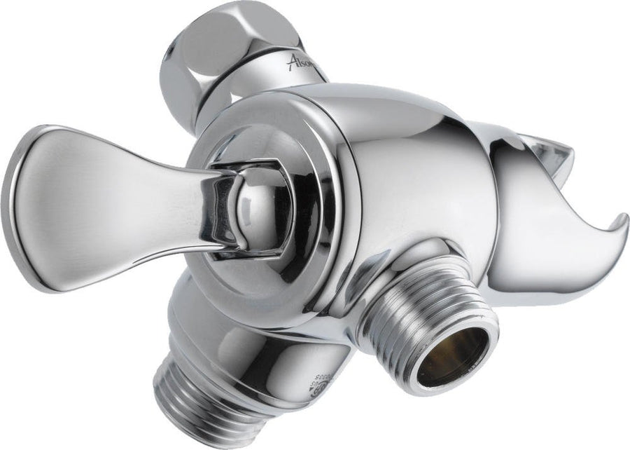 Faucet U4920-PK 3-Way Shower Arm Diverter with Handshower Mount, Chrome,1