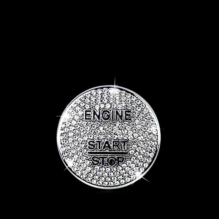 Bling Crystal Car Engine Ignition Push Start Stop Button Cover for Mercedes Benz A B C GLC GLA CLA ML GL Class