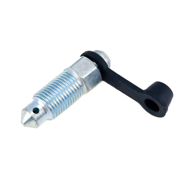 4 Sets Bleeder Brake Caliper 10x1mm Bleed Screw Bleed Nipples with Dust Cap for Motorcycle, Automotive