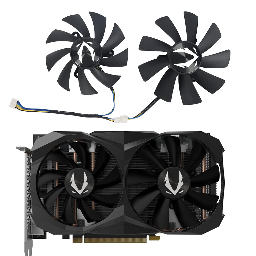 Video Card Fan Replacement Cooler for Zotac Gaming RTX 2060 Graphics Card ZT-T20600K-10M (Fan-A)