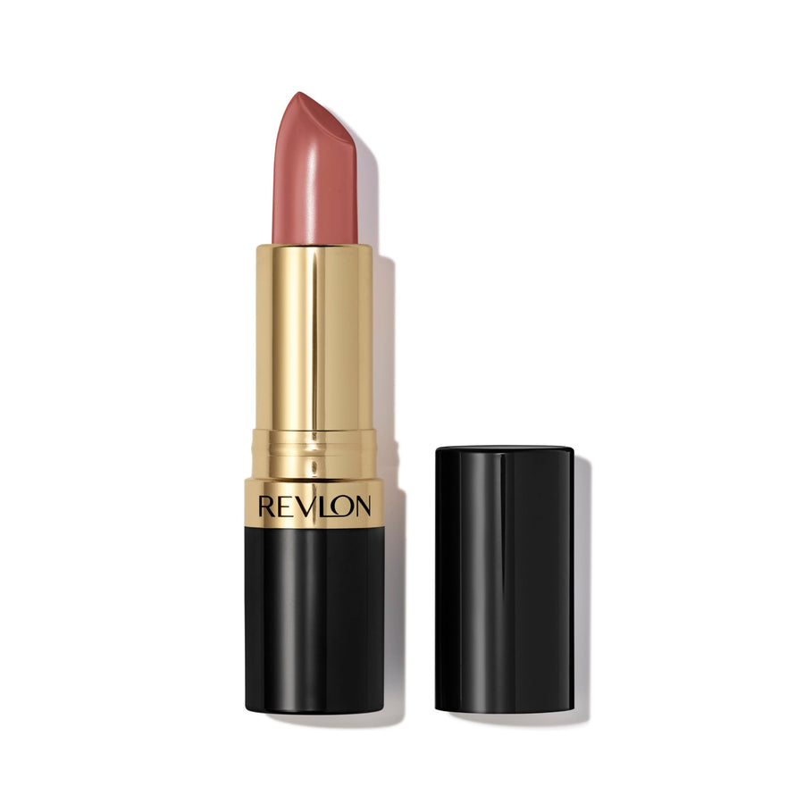 Revlon Super Lustrous Lipstick, High Impact Lipcolor with Moisturizing Creamy Formula, Infused with Vitamin E and Avocado Oil in Nude / Brown, Bare It All (755)