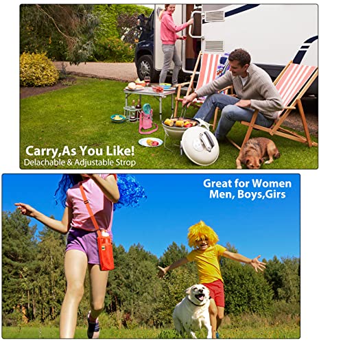 Water Bottle Holder/Carrier with Adjustable Shoulder Strap Beach Bottle Bag Dog Water Bottle Sling/Sleeve for Sports Gym Hiking Camping Walking Travel Essentials