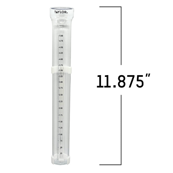 ClearVu 5 Capacity Rain Gauge with Post Mounting Bracket