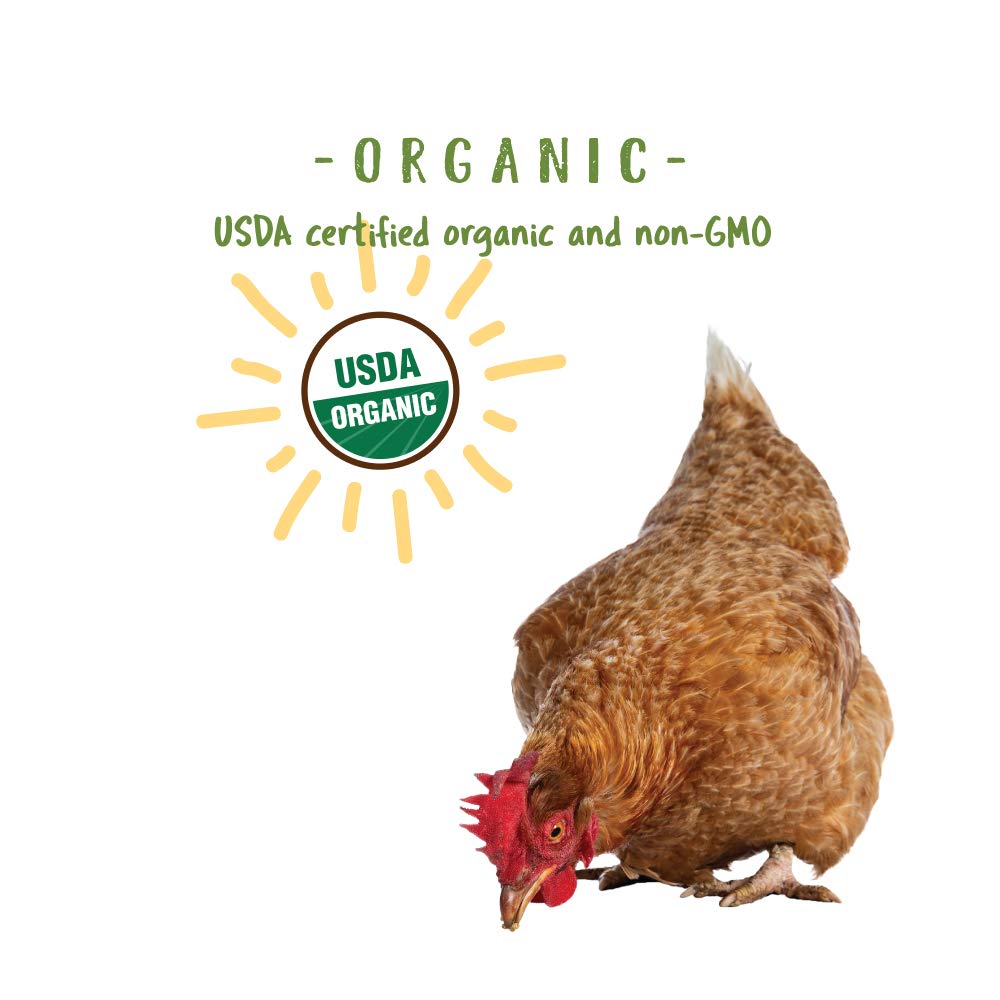 Layer Pellets for Chickens | Non-GMO & Organic High Protein Feed for Laying Hens | 10 Pounds