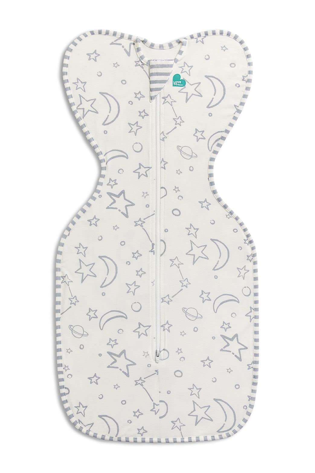 Swaddle UP Silky-Lux 1.0 TOG, Cream, Small, 8-13 lbs., Super Soft and Luxurious 100% Viscose, Allow Baby to Sleep in Their Preferred Arms Up Position, Snug Fit Calms Startle Reflex