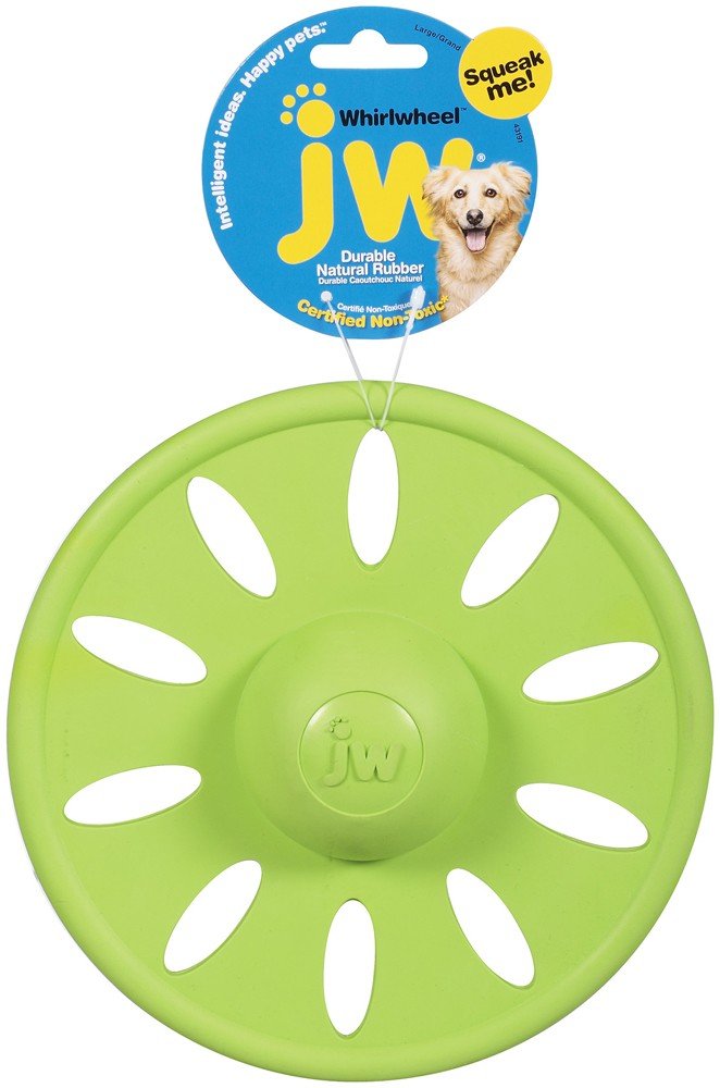Pet Company Whirlwheel Flying Disk Dog Toy, Large, Multicolor, 209095