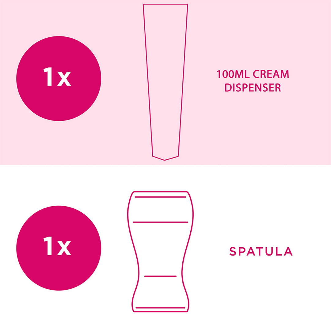 Hair Removal Cream Sensitive Skin with Aloe Vera & Vitamin E (100ml)
