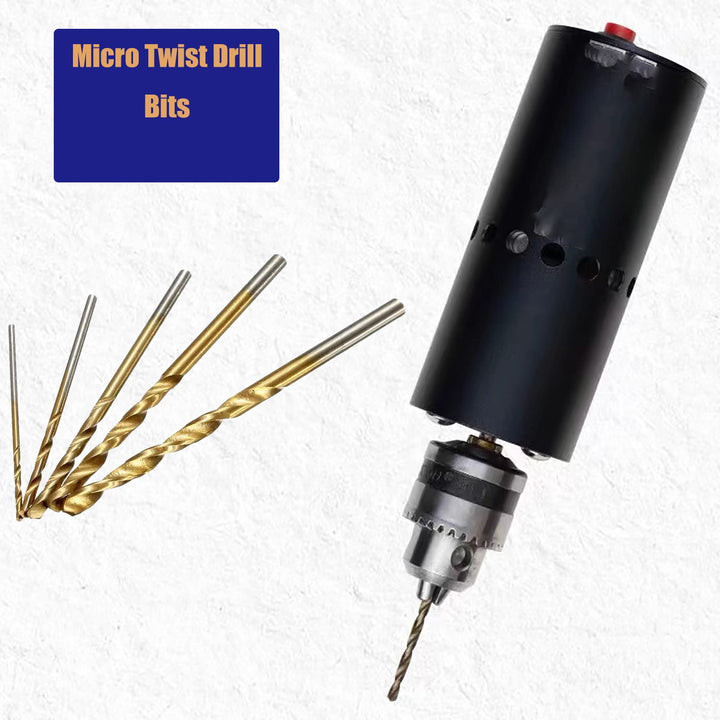 60PCS Titanium Micro Twist Drill Bits 1mm, 1.5mm, 2mm, 2.5mm, 3mm, 3.5mm-10pcs for Each,Small Fully Ground Mini Drill Bits for Wood, Plastic, Aluminum,DIY Making Craft Engraving