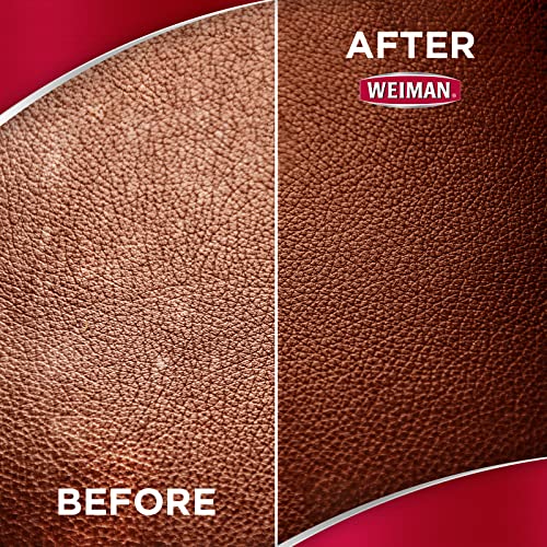 Leather Cleaner, Polish and Conditioner for Furniture, Car, Purses, Shoes, Boots and Couches- Micro Fiber Towel Included, 22oz