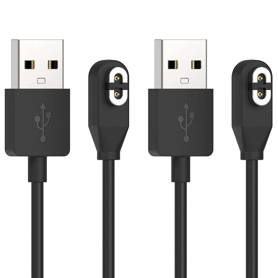 2 Pack Charging Cable Replacement for AfterShokz Aeropex AS800 & Shokz OpenRun Pro & OpenRun & OpenRun Mini & OpenComm, USB Charger Cord for AfterShokz Aeropex Bone Conduction Headphones