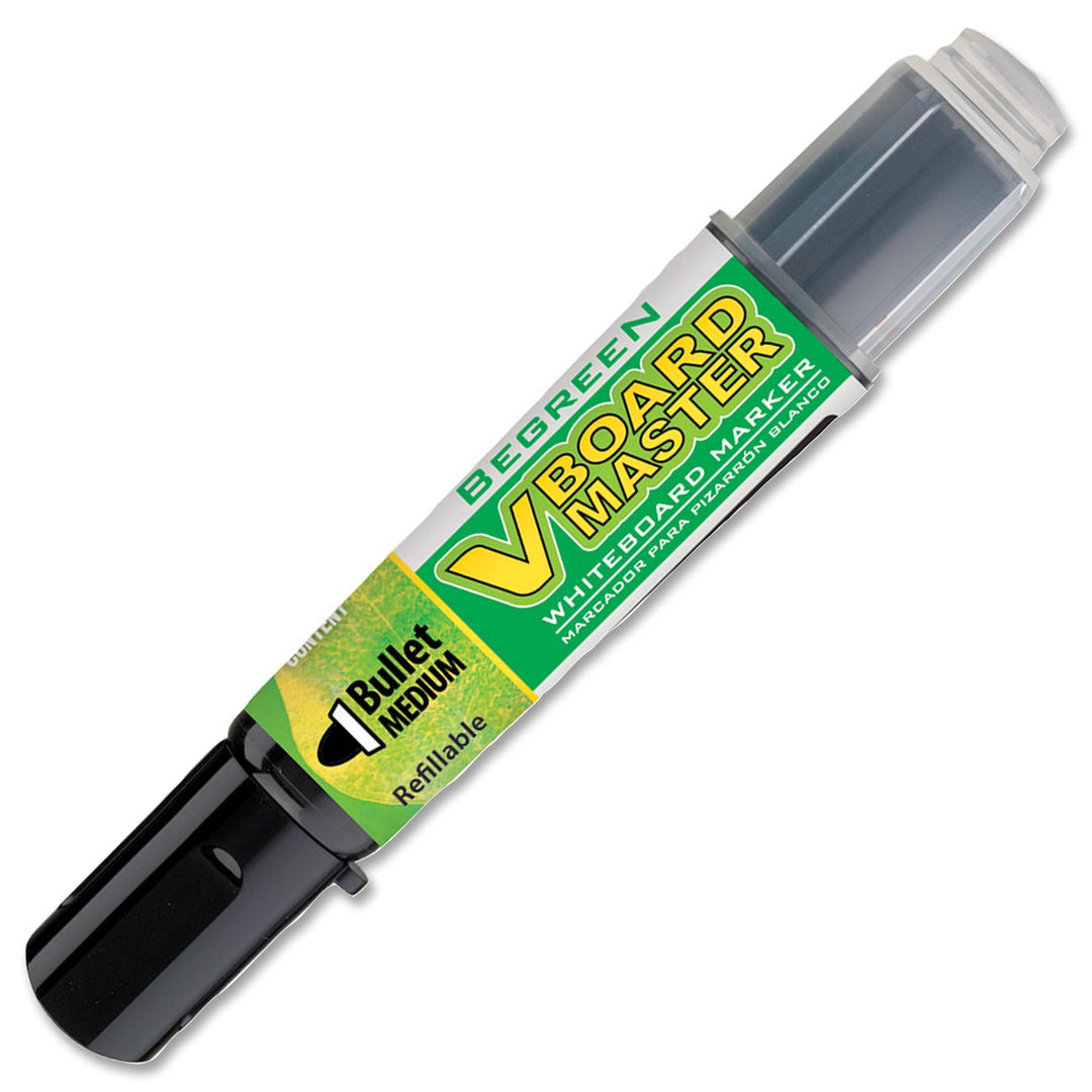 PIL43918 - Whiteboard Marker, Refillable, Medium Bullet Point, Black