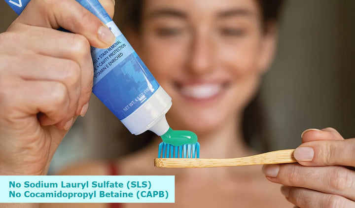 Ultra SLS-Free Toothpaste with Fluoride, 4.5 oz.