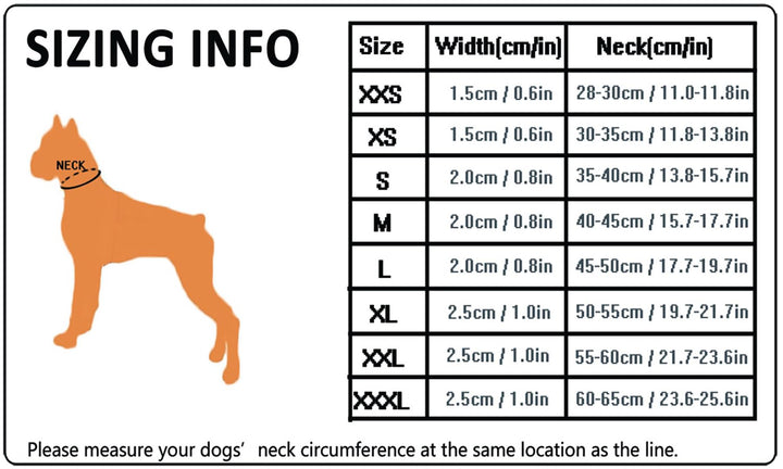 Truelove Dog Collar Reflective Premium Duraflex Buckle,High Grade Nylon Webbing No Choke Basic Collars TLC5011(Blue,M)