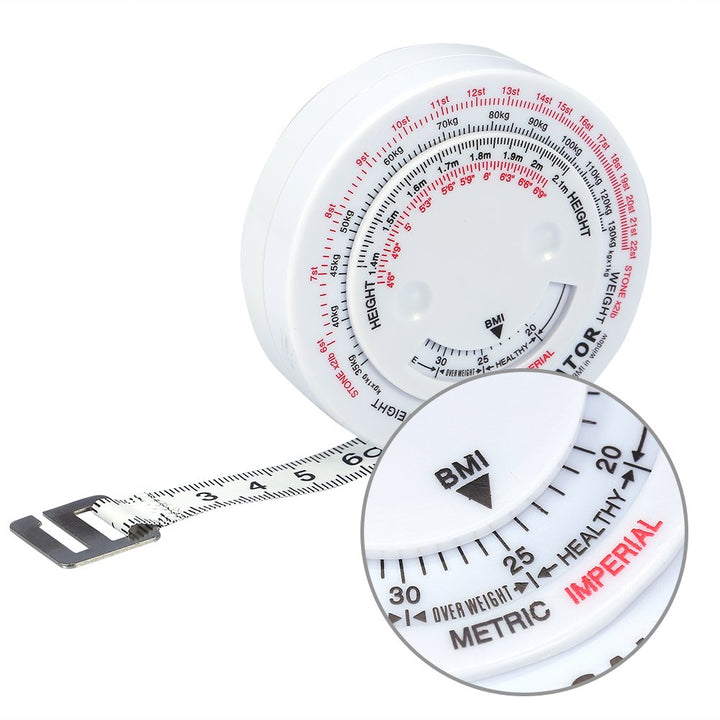 Tape Measure Body, Weight Loss Measuring Tape Fat Measurement Ruler Fitness Retractable Tape Sports Body Measuring Tape Fat Caliper Measurement Tool for Slim Life