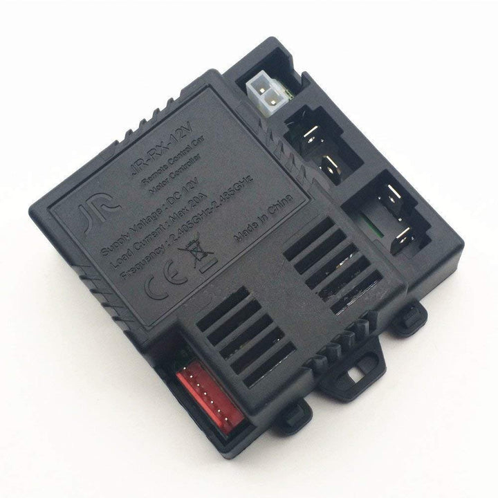 JR-RX-12V Receiver Match 2.4G Bluetooth Remote Control Accessories, Control Box Motherboard Kids Ride On Car Replacement Parts