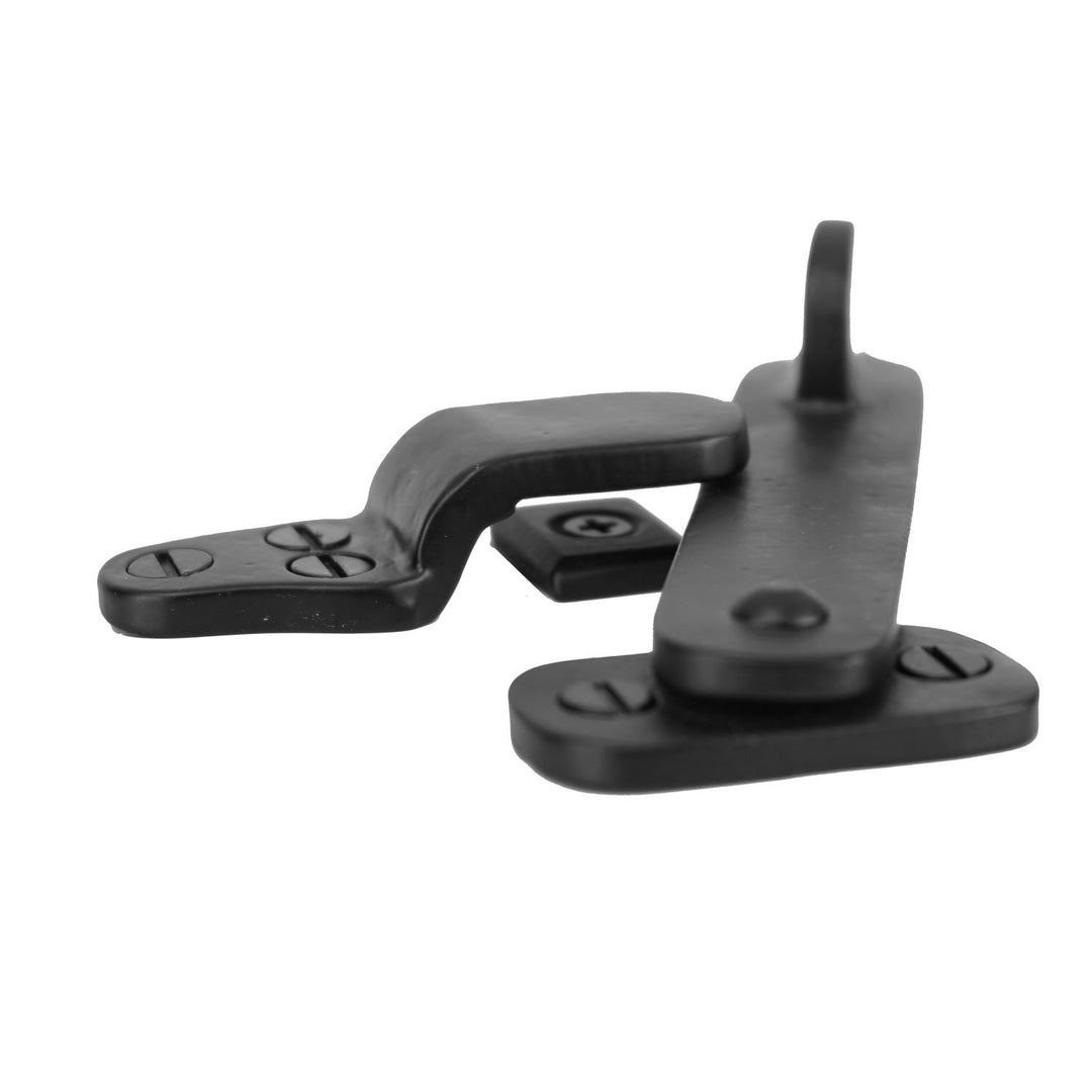 Brass Valley - 4 Black Flip Latch - Solid Cast Brass