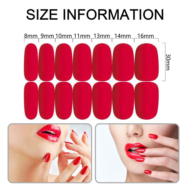 20 Sheets Nail Wraps for Women Glitter Solid Color Self Adhesive Nail Polish Strips Nail Sticker Polish Stick on Nails Nail Accessories with 1pc Nail File