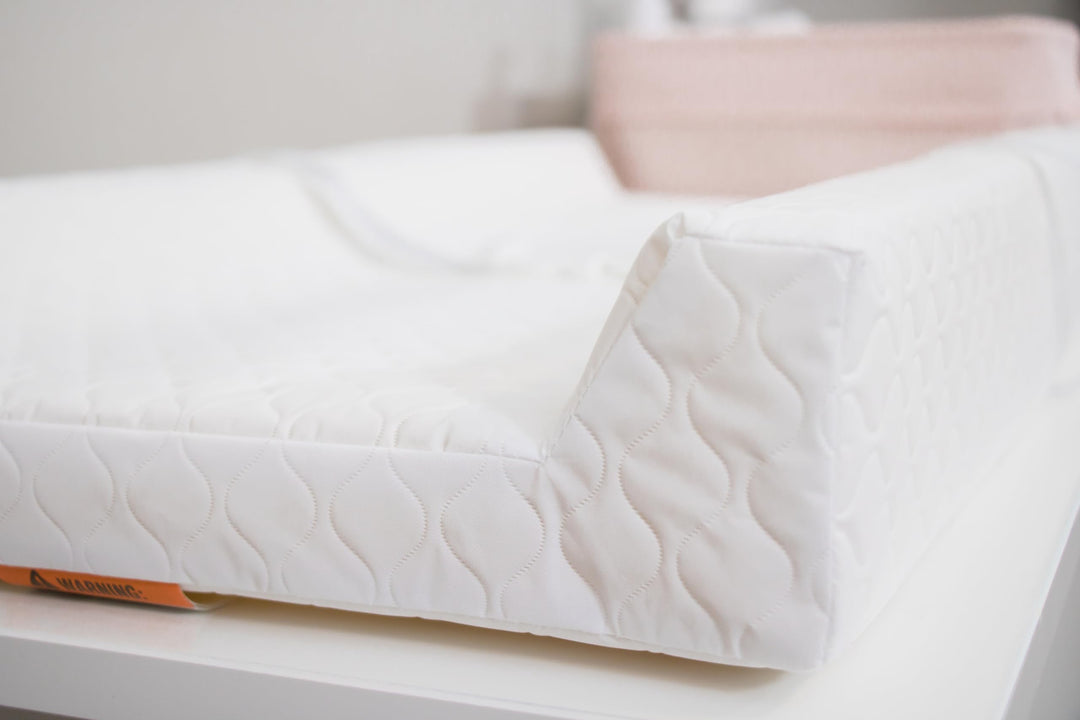Baby Basics Infant Changing Pad, White , 31x16x4 Inch (Pack of 1)