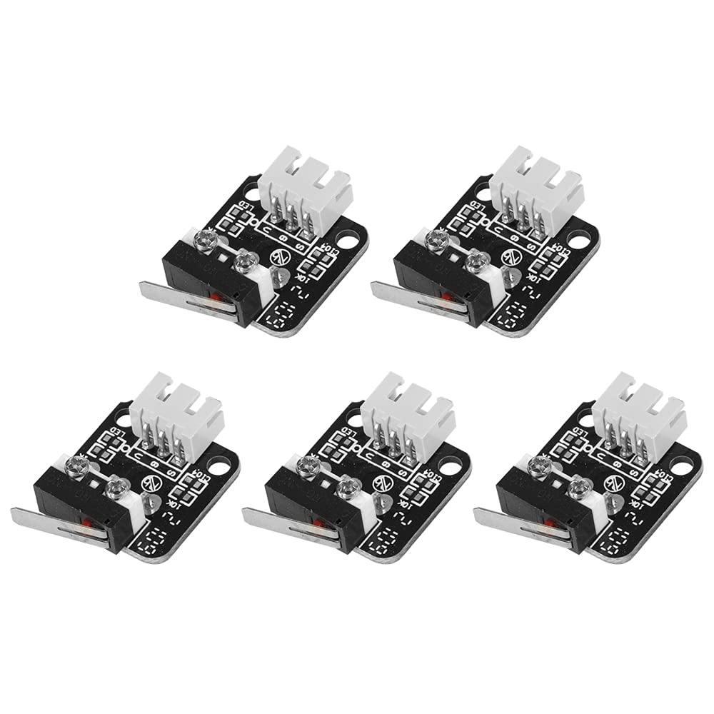 5Pcs Creality Original EndStop Limit Switch Kit for Ender 3 V2 Ender3 Pro 3S Ender-3 Max / 3X, CR-10 V3 S4, Ender3 S1 Pro 3D Printer