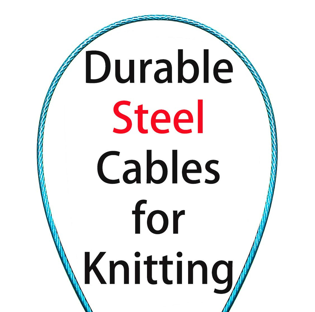 40 Inch Knitting Needles Size 6 Metal Magic Loop Circular Knitting Needles Stainless