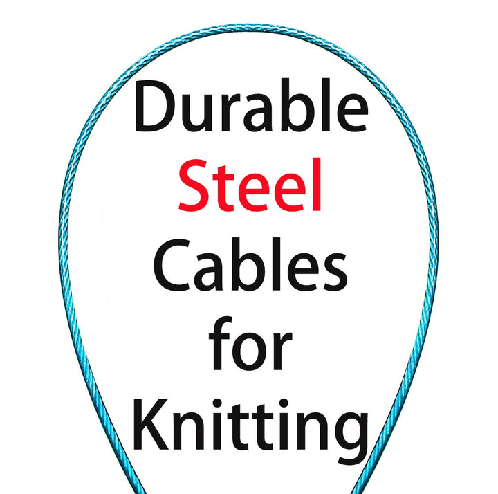 40 Inch Knitting Needles Size 6 Metal Magic Loop Circular Knitting Needles Stainless