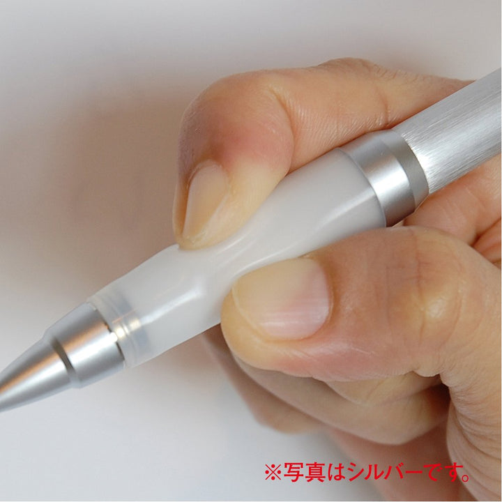 Uni Alpha-Gel Jetstream 0.7 mm Ball Point Pen, Black Body, Black Ink (SXN1000071P24)