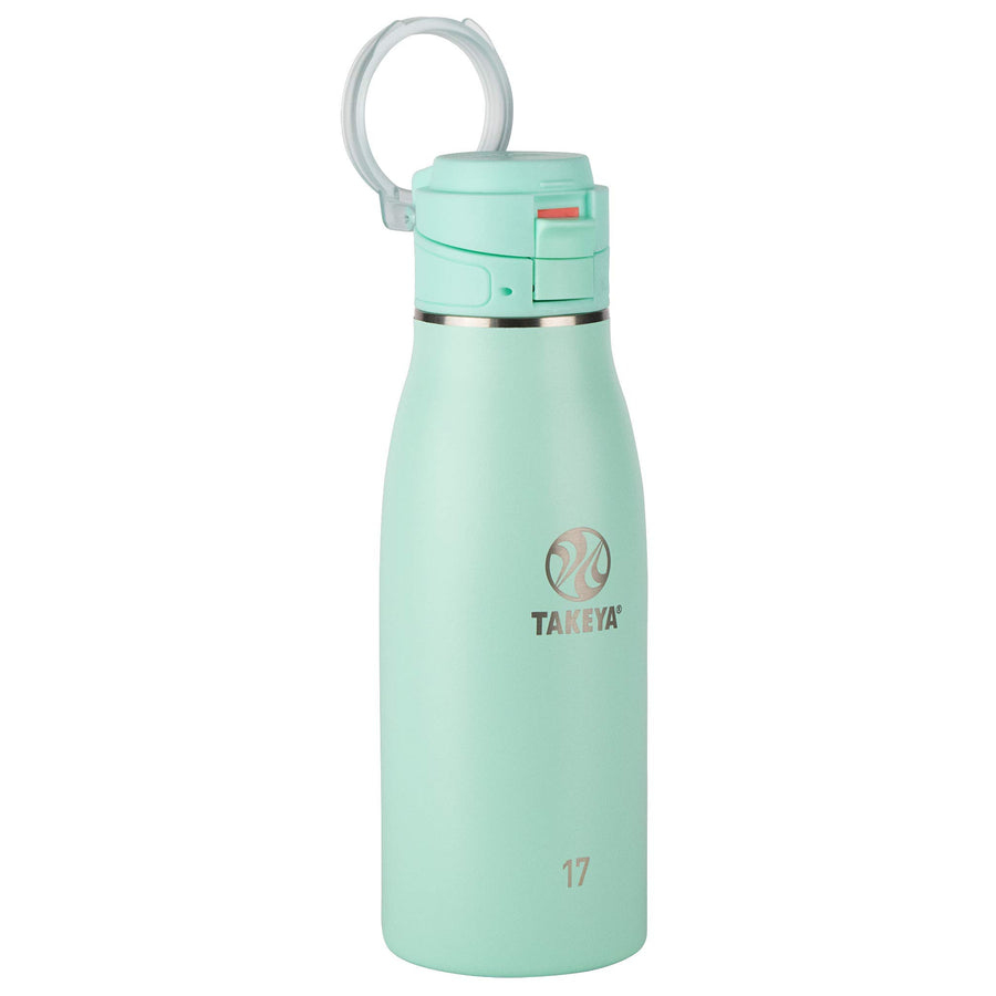 17 Oz Traveler Stainless Steel Insulated Travel Coffee Mug with Locking Leak Proof Lid, Premium Quality, BPA Free, Aqua