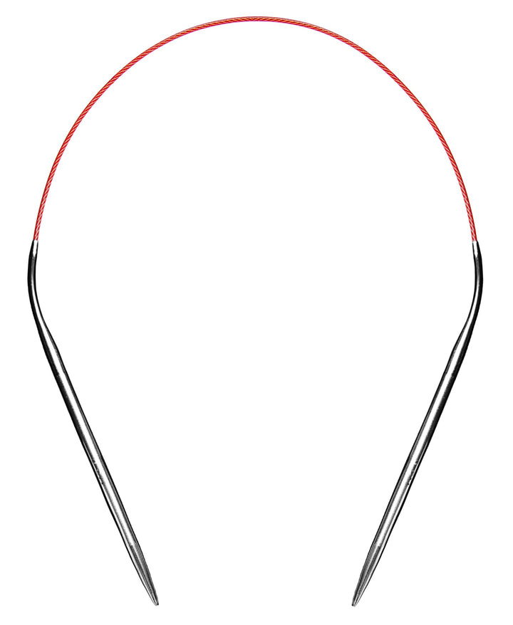 Size 7 Circular Knitting Needles 16 Inch Set Round Metal Kit