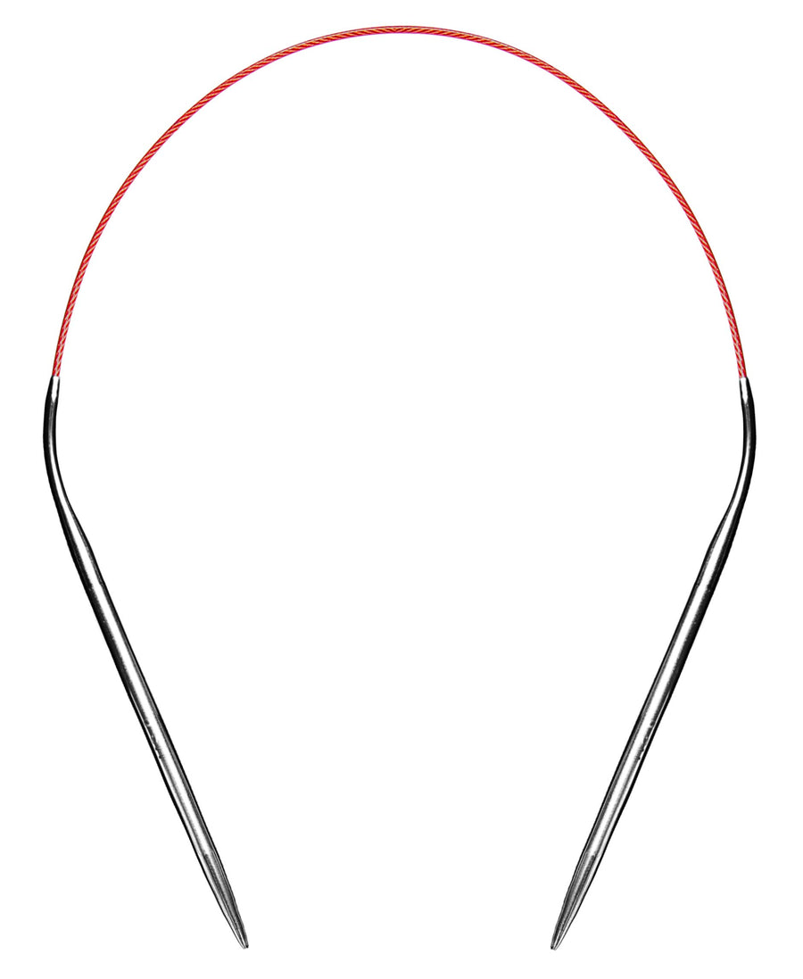 Size 7 Circular Knitting Needles 16 Inch Set Round Metal Kit