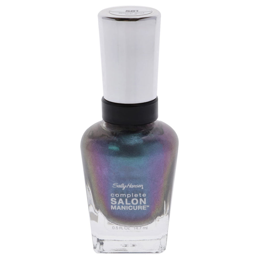 - Complete Salon Manicure Nail Color, Metallics, Black and Blue