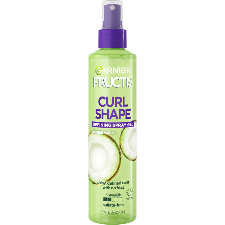 Fructis Style Curl Shape Defining Spray Gel, Curly Hair, 8.5 Fl Oz