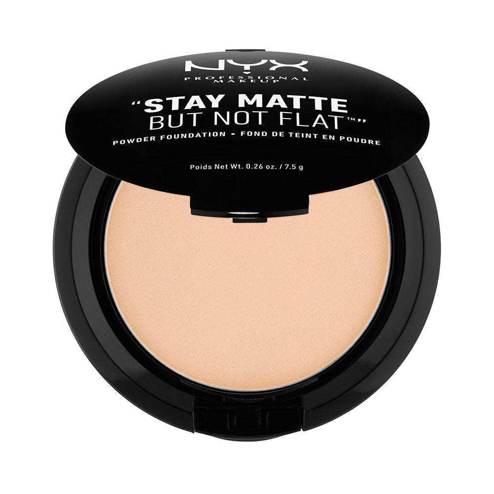Stay Matte But Not Flat Powder Foundation, Natural