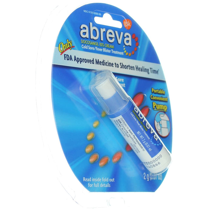 2grm Pump Size 1ct Cold Sore Treatment