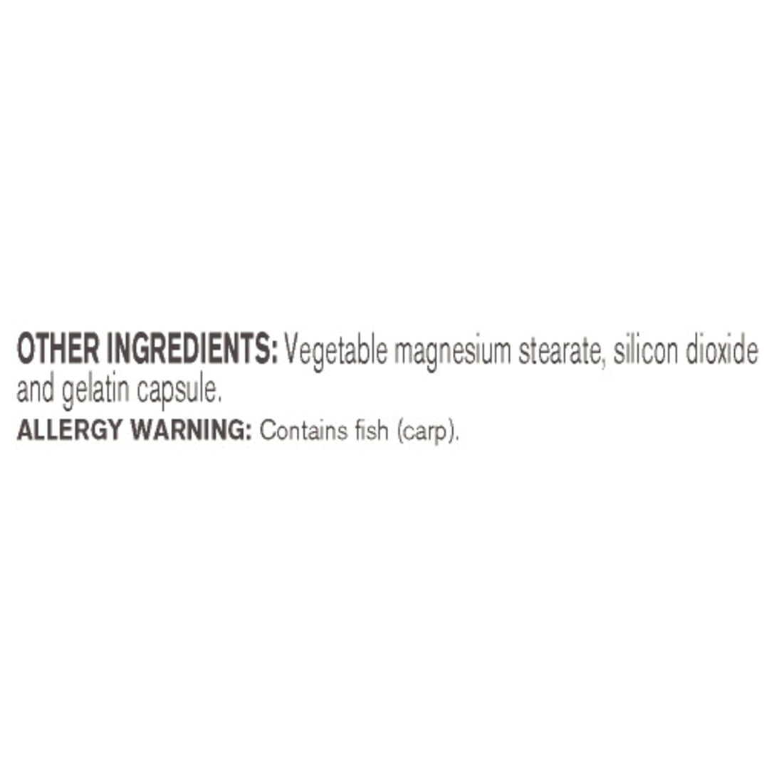 Marine Collagen With Collagen Type 1 and 3 and Hyaluronic Acid, With Hydrolyzed Collagen, Skin Health Supplement, Capsule, 120 Count, 1 Bottle