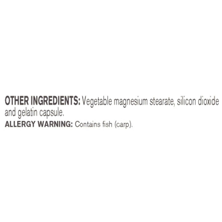 Marine Collagen With Collagen Type 1 and 3 and Hyaluronic Acid, With Hydrolyzed Collagen, Skin Health Supplement, Capsule, 120 Count, 1 Bottle