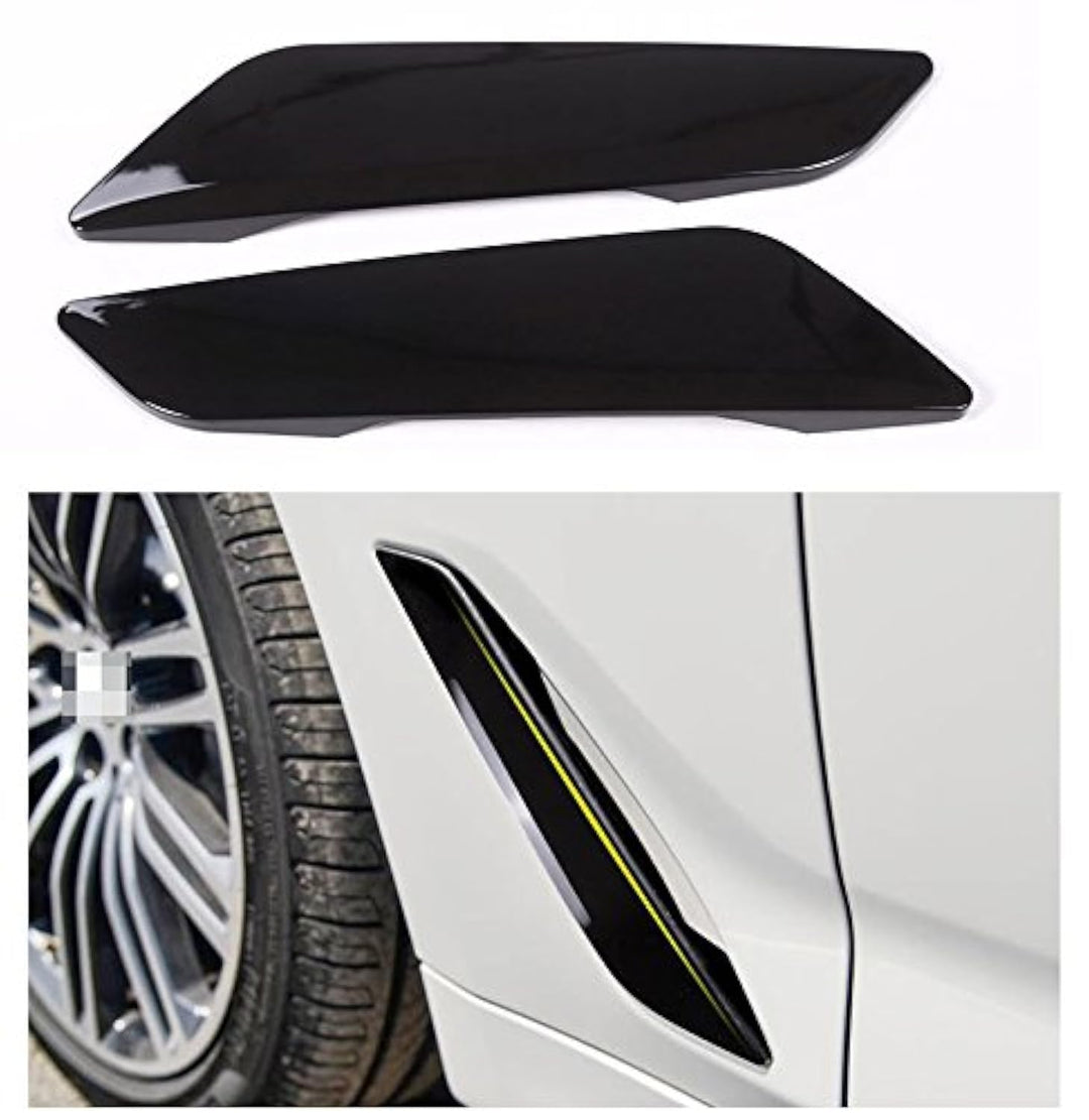 Side Wing Air Vent Hood Intake Fender Cover Trim for BMW 5 Series G30 2017 2018 2019 2020 2021 2022 2023 Exterior Accessories