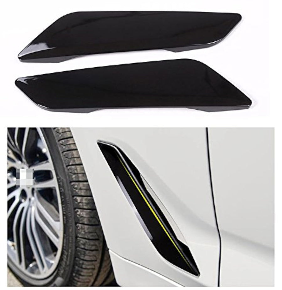 Side Wing Air Vent Hood Intake Fender Cover Trim for BMW 5 Series G30 2017 2018 2019 2020 2021 2022 2023 Exterior Accessories