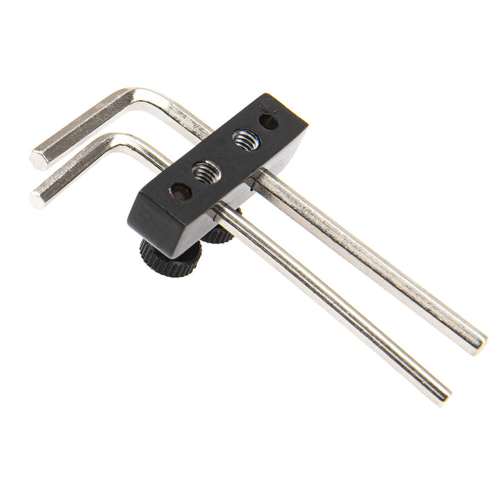 1Pcs Guitar Bass Allen Wrench/Key Headstock Wrench Holder Compatible with Floyd Rose Tremolo Guitar (Black)