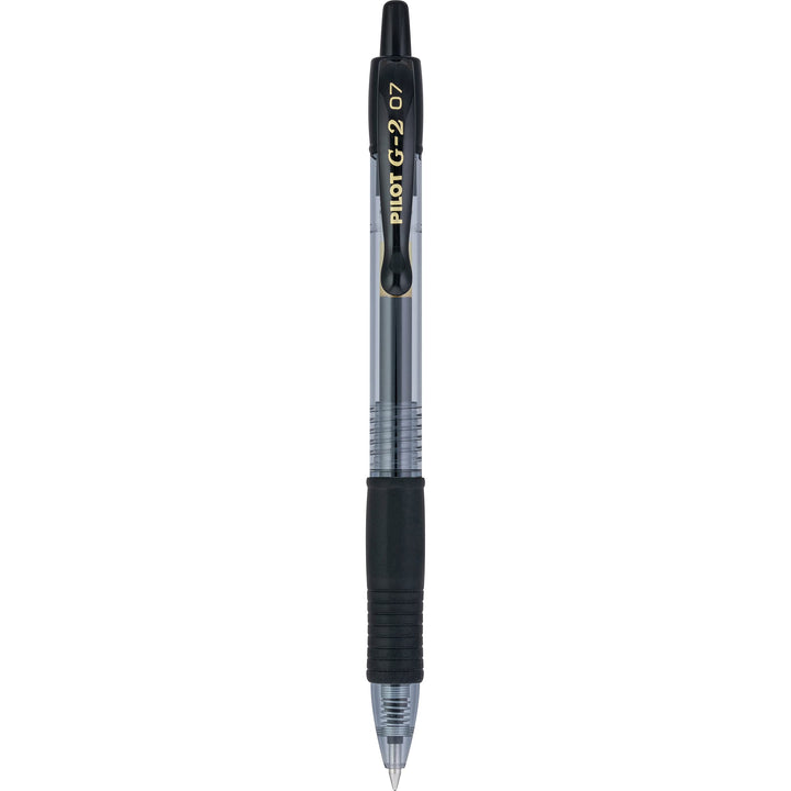 , G2 Premium Gel Roller Pens, Fine Point 0.7 mm, Black, Pack of 12 (Dozen Box)