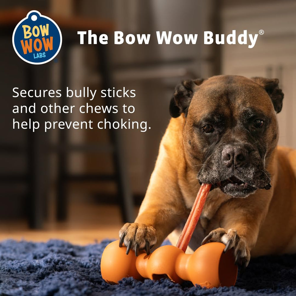 Original Bow Wow Buddy Safety Device | Bully Stick Holder for Dogs (S)