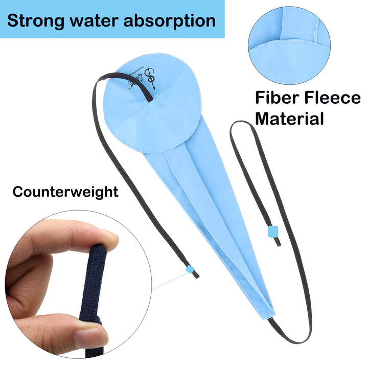 10-in-1 Saxophone Cleaning Kit, Alto Saxophone Cleaner Kit Including Sax Cleaning Cloth, Mouthpiece Brush, Mini Screwdriver Cleaning Cloth for Flute and Wind & Woodwind Instrument