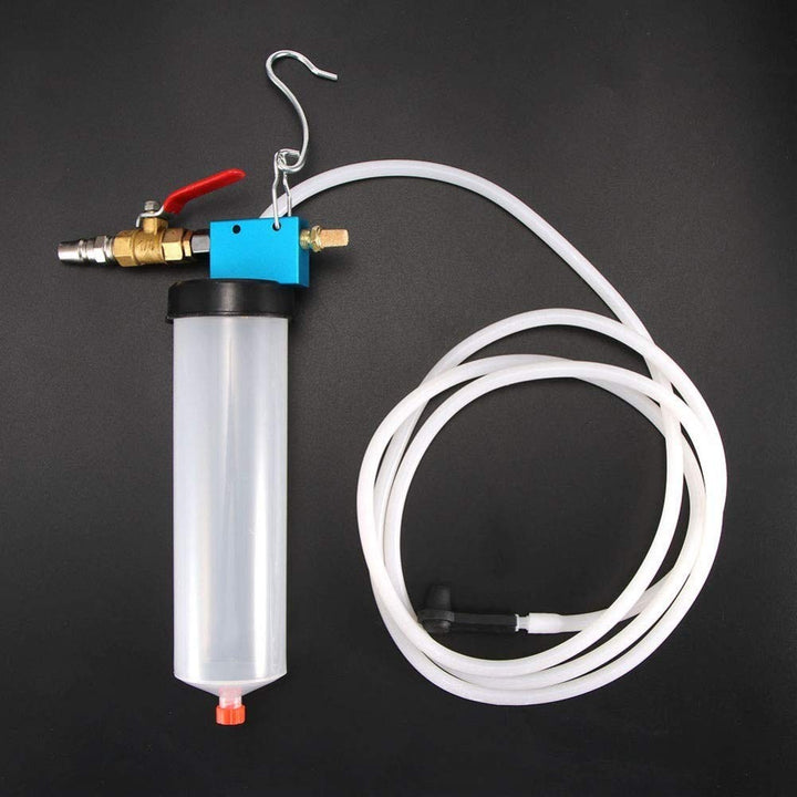 Universal Auto Brake Fluid Extractor, Power Steering Oil Change Replacement Tool, Brake and Clutch Fluid Drained Bleeder Tool Equipment Kit for Car Motorcycle