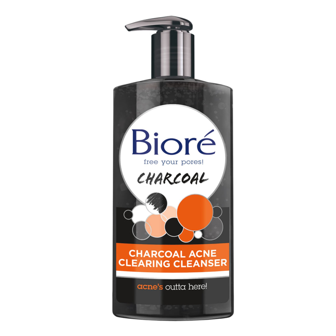 Charcoal Acne Cleanser, Salicylic Acid Treatment, Helps Prevent Breakouts, Oil Absorption and Control for Acne Prone, Oily Skin, 6.77 Ounce