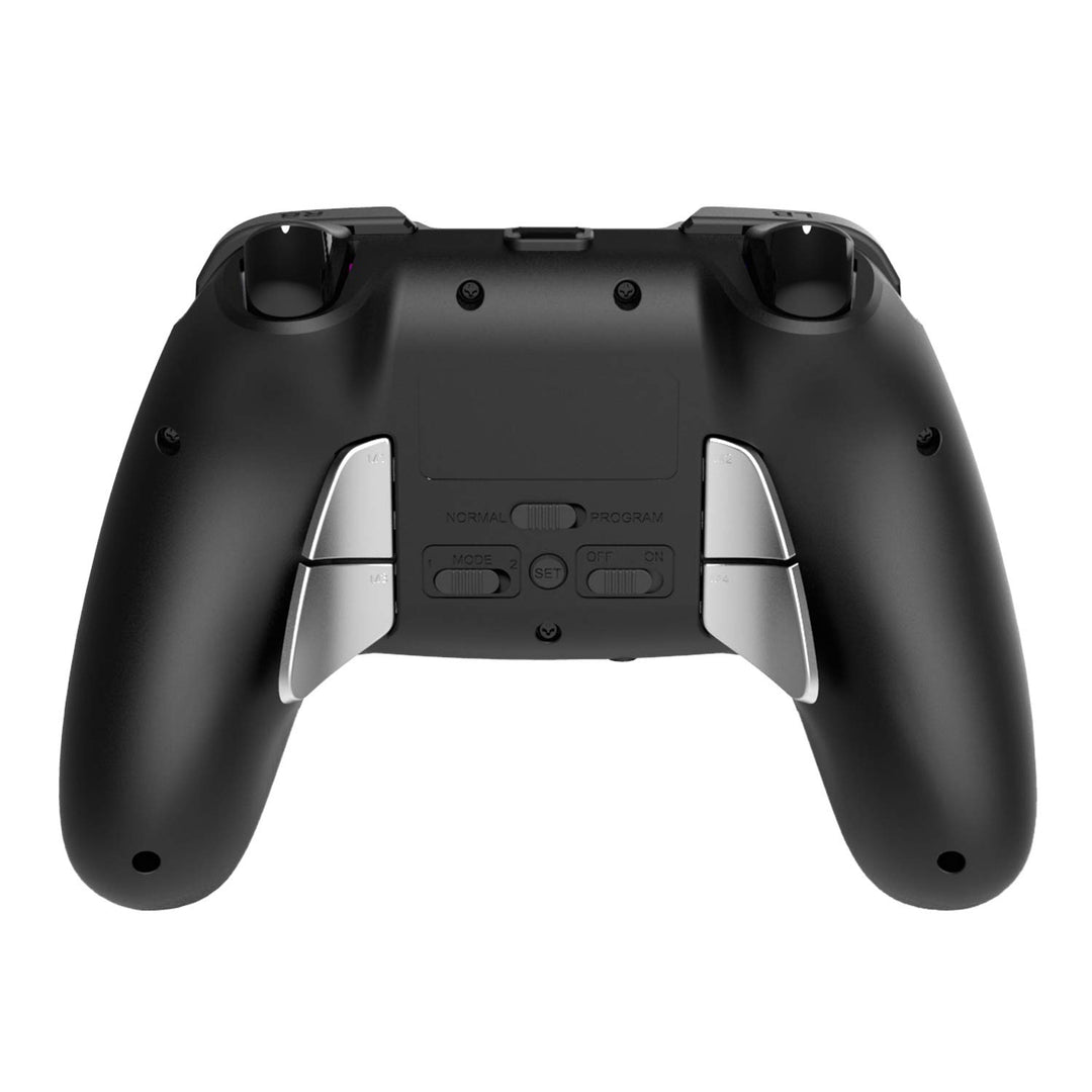 Wireless Elite Controller Compatible for PS4, Modded Game Controller with Back Paddles Support Programming