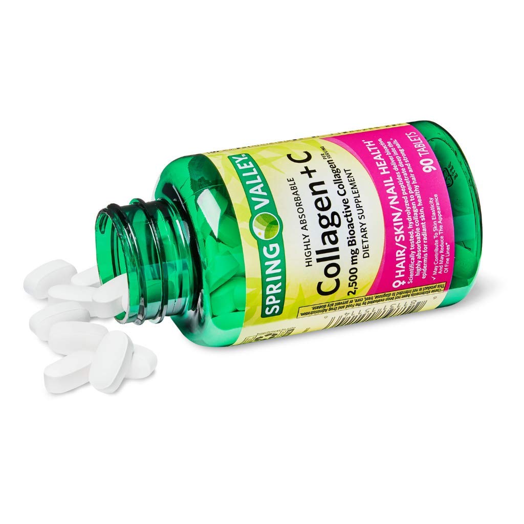 Highly Absorbable Collagen + VIT C 90 ct (Pack of 1)